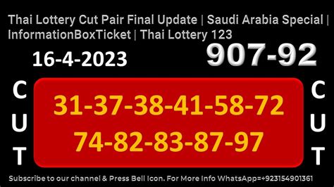 thailand lottery 123 ksa|Lottery in Saudi Arabia: 10 Things You Need to Know.